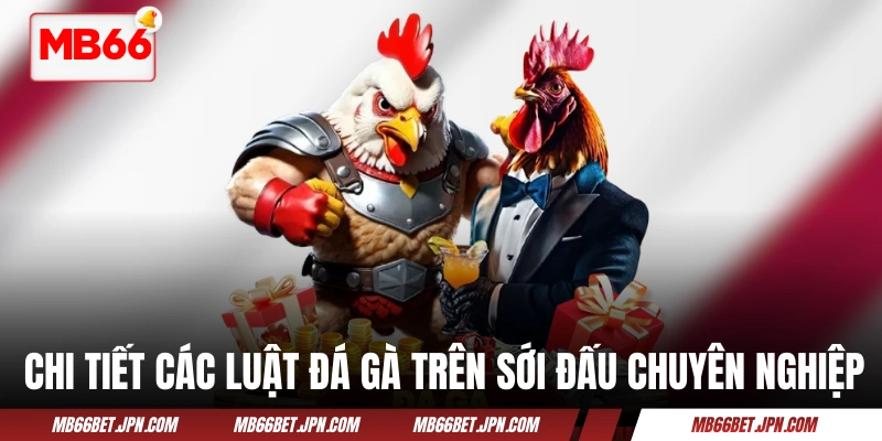 Chi tiết các luật đá gà trên sới đấu chuyên nghiệp